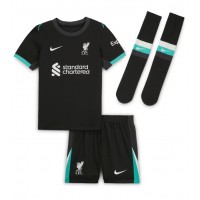 Camisa de time de futebol Liverpool Alexander-Arnold #66 Replicas 2º Equipamento Infantil 2024-25 Manga Curta (+ Calças curtas)